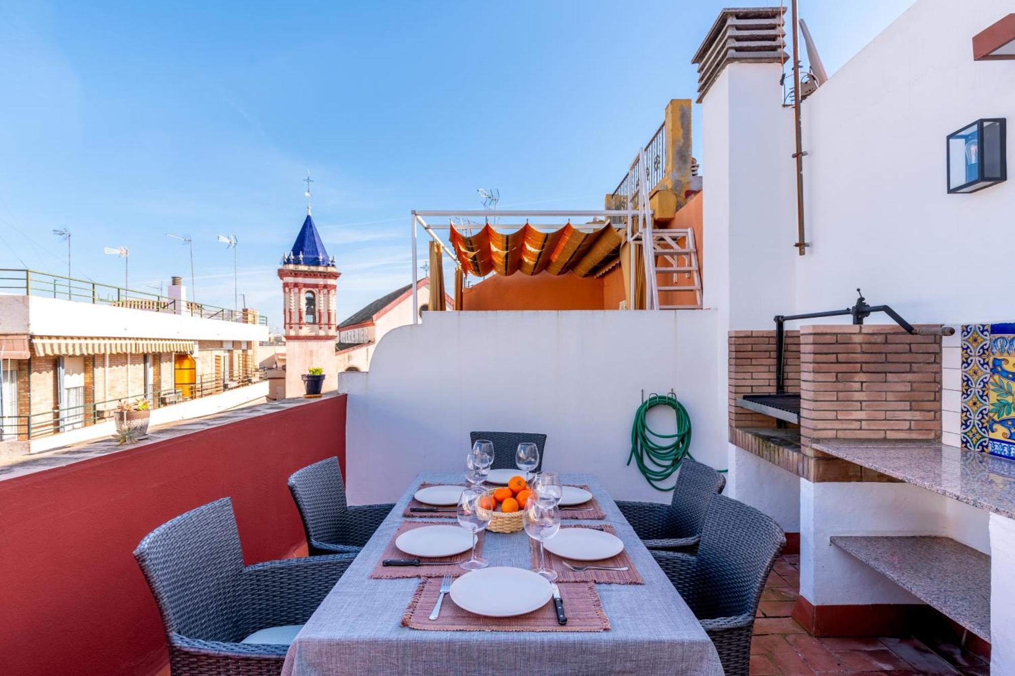 Holi-Rent Penthouse Penuelas Sevilla Dış mekan fotoğraf