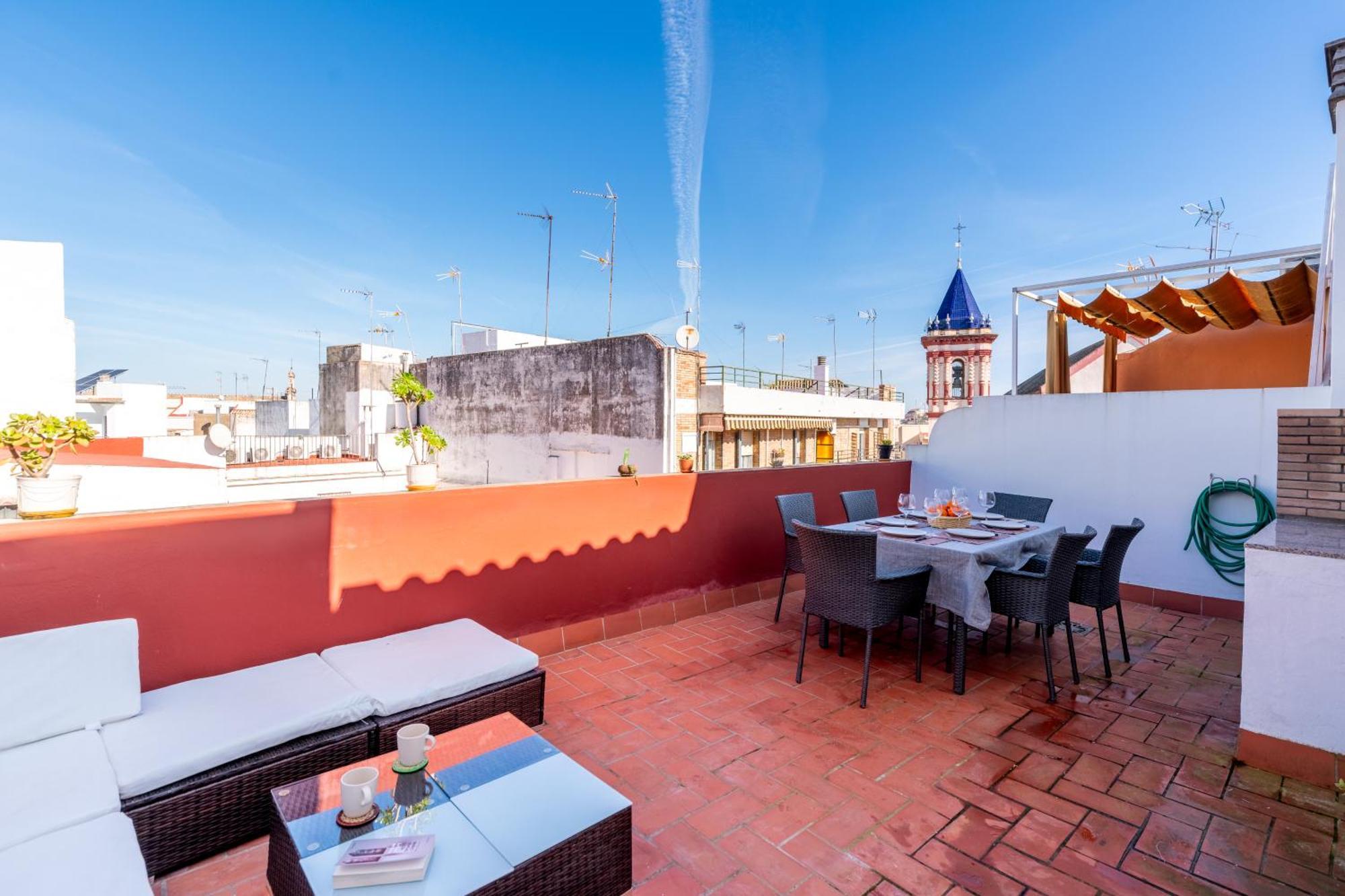 Holi-Rent Penthouse Penuelas Sevilla Dış mekan fotoğraf